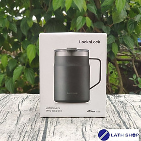 Ca Giữ Nhiệt/ Giữ Lạnh Lock&Lock Chất Liệu Thép Không Gỉ 475ml - Hàng Chính Hãng