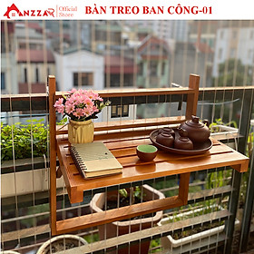 Bàn treo ban công, bàn treo ban công gấp gọn 