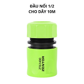Bộ vòi nước tăng áp Zentor vòi xịt nước 20M chất liệu PVC áp suất cao rửa xe tưới cây làm vườn