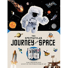 Sách - Paperscapes: The Spectacular Journey into Space by Kevin Pettman (UK edition, paperback)