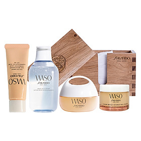 Bộ Sản Phẩm Dưỡng Da Shiseido Waso Tươi Tắn Suốt 24H 95473G