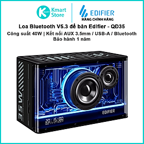 Loa Bluetooth V5.3 EDIFIER QD35 series | Công suất 40W | Chipset DSP | Công nghệ sạc GaN - Hàng chính hãng