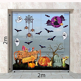 Mua DECAL TRANG TRÍ HALLOWEEN 2022 COMBO PHÙ THỦY VỀ ĐÓN LỂ HALLOWEEN