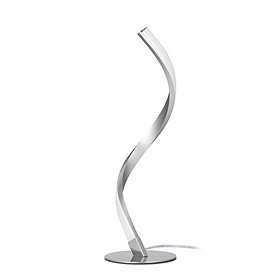 Tomshine 6W Spiral LED Table Light Dimmable 3 Lighting Colors Bedside Desk Lamp Nightstand Lamp for Bedroom Living Room