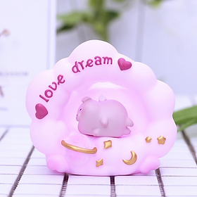 Mua Mô Hình Đèn Ngủ Gấu Và Heo Nằm Ngủ Đám Mây - Art House