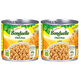 Đậu Gà Chick Peas Bonduelle Lốc 2 lon (400g x 2)