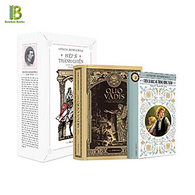 Hình ảnh Combo 3 Tác Phẩm Của Henryk Sienkiewicz : Hiệp Sĩ Thánh Chiến + Quo Vadis + Trên Sa Mạc Và Trong Rừng Thẳm