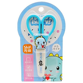 Kéo Học Sinh Khủng Long - ShiF 1221 - Màu Xanh Dương