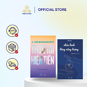 Combo Sách Krishnamurti Thực Tại Hiện Tiền và Chữa Lành Bằng Năng Lượng