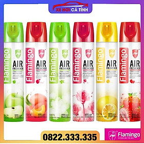  Chính Hãng - Nước Hoa Xịt Khử Mùi Hôi Ô Tô Flamingo F011 330ml