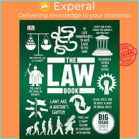 Sách - The Law Book : Big Ideas Simply Explained by DK (UK edition, hardcover)
