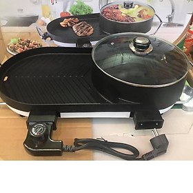 Mua Bếp Lẩu Nướng ĐN-570 Đa Năng 2 Trong 1  Lẩu Nướng Điện Không Khói