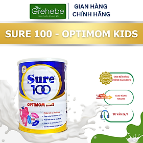 Sữa bột SURE 100 OPTIMOM KIDS (DÀNH CHO TRẺ TỪ 0 ĐẾN 12 THÁNG TUỔI) (H/900g)