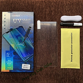Kính cường lực full dành cho Samsung Note 10 keo UV Mletubl - Hàng nhập khẩu