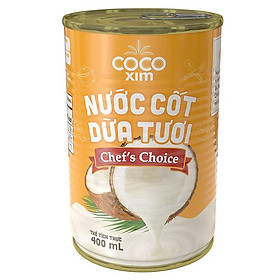 Nước cốt dừa Chef's Choice Cocoxim 400ml - [8938507849865]