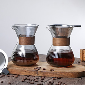 Mua Bộ Bình thủy tinh và phễu pha cà phê cao cấp 400ml