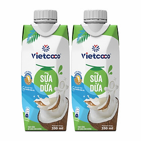 COMBO 2 HỘP SỮA DỪA UHT VIETCOCO 330ML