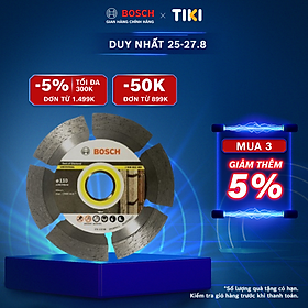 Đĩa cắt kim cương Bosch 110x20/16mm đa năng
