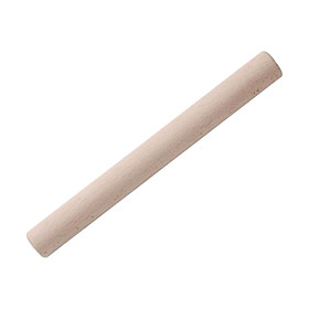 Hình ảnh sách Non-Stick Wooden Rolling Pin Roller Pin for Pastries Baking Cooking Flour  Pizza Pie Cookies Dumpling Wrapper Kitchen Supplies