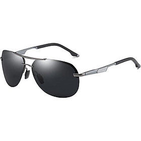 Mắt Kính/ Kính Mát Unisex Phân Cực Thời Trang Chống Tia UV400 Unisex Minh Tâm MT558 - 2 Màu