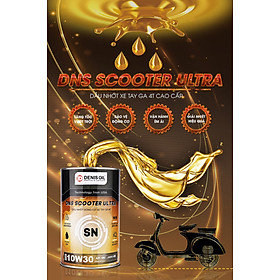 Dầu Nhớt DENIS OIL Cho Động Cơ Xe Tay Ga 4 Thì 10W30 ( 0.8 Lít )
