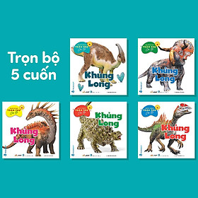 Combo bộ 5 cuốn: bách khoa toàn thư cho bé - khủng long