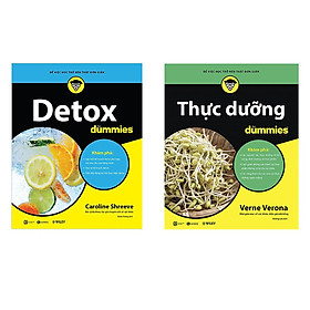 Combo Thực Dưỡng For Dummies Và Detox For Dummies tặng sổ tay vadata