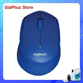 Chuột không dây Logitech M331 SILENT-Hàng chính hãng