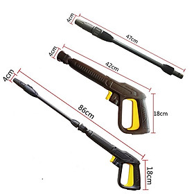 Mua Sún xịt rửa cao áp kiểu dài  điều chỉnh áp lực cho máy rửa xe Karcherr K2 - K7 Nối Được Dây Thông Cống