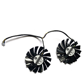 2pcs/lot Original 87mm PLD09210S12HH 4PIN RtX580 P106-100 Mining GPU Fan For MSI RtX 470 480 570 580 ARMOR Graphics Video Card Cooling Fans