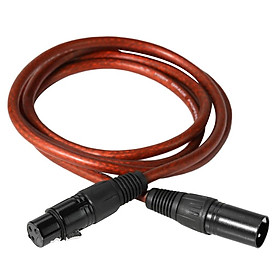 XLR Microphone Cable, XLR Male to XLR Female Balanced 3 PIN Mic Cables 0.5m