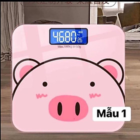Cân điện tử sức khỏe PINK PIG hình lợn hồng siêu yêu