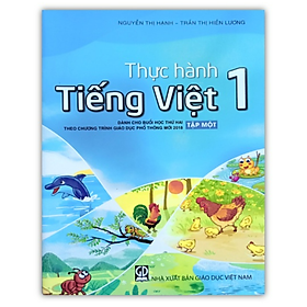 Sách - Thực Hành Tiếng Việt 1 - Tập 1 ( Theo Chương Trình Giáo Dục Phổ Thông Mới 2018 )