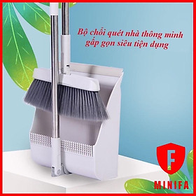 Mua Bộ Chổi Quét Rác Kèm Hốt Rác Gấp Gọn Thông Minh