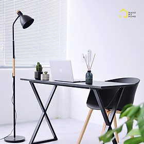 Mua Bàn Học Bàn Làm Việc Văn Phòng Đa Năng Thông Minh Mặt Gỗ Xavier Chân Đen