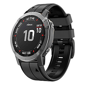 Dây Cao Su Hai Màu cho Garmin Epix Pro 47mm/Fenix 7 Pro/7/6/5/935/945 (22mm) & Garmin Epix Pro 51mm/Fenix 7X Pro/7X/6X/5X (26mm)