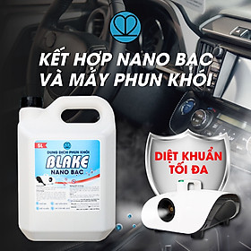 NANO BẠC DIỆT KHUẨN CHUYÊN DỤNG CHO MÁY TẠO KHÓI BLAKE - Khử mùi ô tô