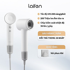 Máy sấy tóc ion âm tốc độ cao Laifen - phiên bản SE TrắngWhite