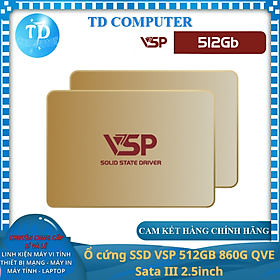 Mua Ổ cứng SSD VSP 512GB 860G QVE Sata III 2.5inch - Hàng chính hãng Tech Vision phân phối
