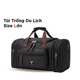 Túi Xách Du Lịch Size Lớn Rộng Rãi Thoải Mái Cao Cấp PRAZA - TXTK095