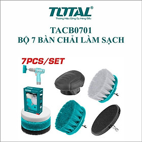 BỘ 7 BÀN CHẢI LÀM SẠCH TOTAL TACB0701 - HÀNG CHÍNH HÃNG
