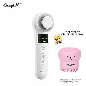 CkeyiN Máy Massage Mặt Nóng Lạnh Thiết Bị Chăm Sóc Da Rung EMS Với 4 Chế Độ Để Làm Sạch Thu Nhỏ Lỗ Chân Lông Loại Bỏ Nếp Nhăn Có Thể Sạc Lại