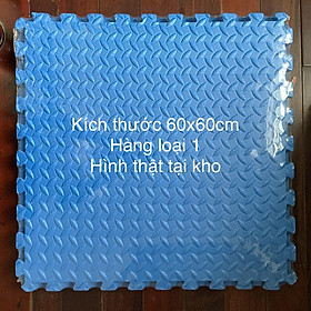 Xốp trải sàn Thảm Xốp lót sàn cho bé ghép tấm miếng Xốp Kích Thước 60x60cm Vân gỗ Gấp Gọn trải sàn nhà