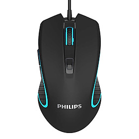 Mua Chuột 6D Chuyên Game Cao Cấp Philips SPK9413 LED Đa Màu DPI 6400 - Hàng Chính Hãng