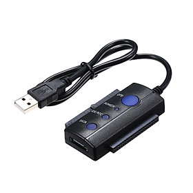 Cáp Chuyển Đổi IDE / SATA Sang USB2.0 Hot-Swap Cho Ổ Cứng HDD 2.5 '' / 3.5 '' (Phích Cắm Hoa Kỳ)
