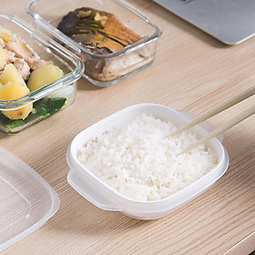 Hộp hấp thực phẩm dùng trong lò vi sóng Nakaya Plump Pack A 340ml - Hàng nội địa Nhật Bản