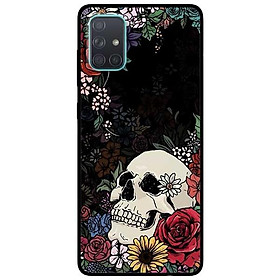 Ốp lưng dành cho Samsung A51 - A71 - M51 mẫu Họa Tiết Hoa Đầu Lâu