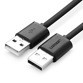 Dây USB 2.0 (đực sang đực) mạ vàng dài 2M UGREEN US102 10311 - Hàng chính hãng