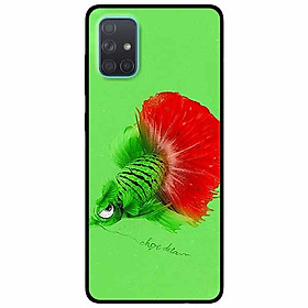 Ốp lưng dành cho Samsung A71 mẫu Chọi Dưa