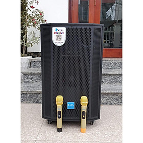 Mua Loa kéo AZPro 1508A - Bản cải tiến có reverb - Loa kéo di động 3 đường tiếng bass 4 tấc - Tặng kèm 2 micro UHF